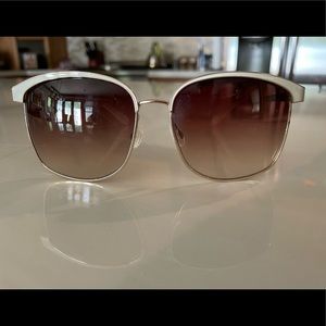 Oliver Peoples square aviator sunglasses